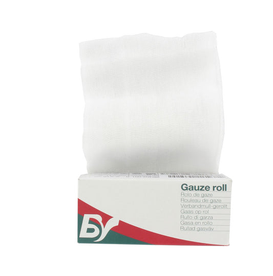 Rolo de gaze de algodão 10cm × 2m