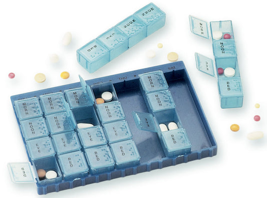 Caixa de comprimidos de 7 dias