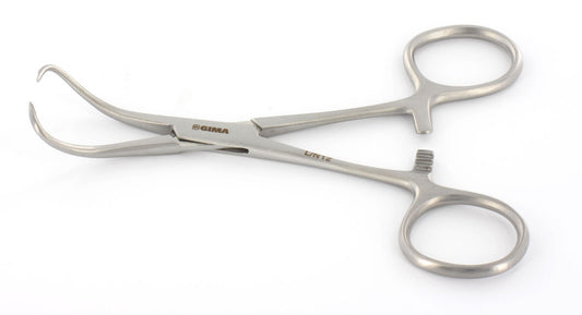 Pinça Backhaus para tecidos - 11 cm