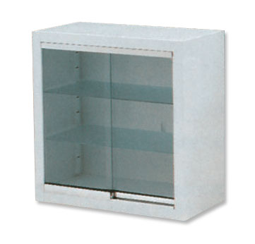 Vitrina de parede com portas de correr