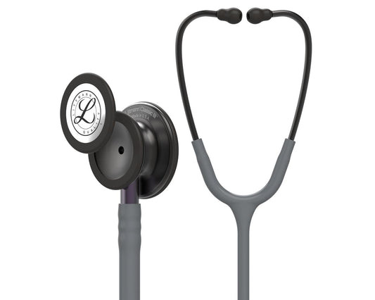 Estetoscópio Littmann Classic III - 5873 - cinza acabamento fumo