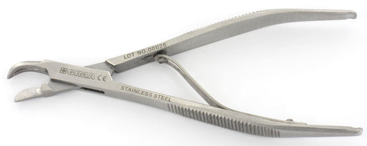 Pinça Michel tira pontos metálicos - 12 cm