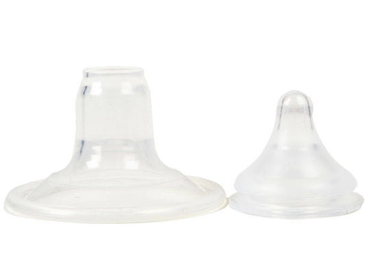 Kit copo e tetina para bombas tira leite eléctricas e manuais