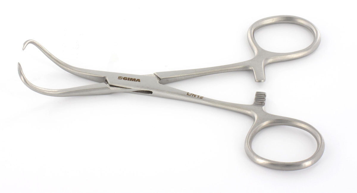 Pinça Backhaus para tecidos - 13 cm