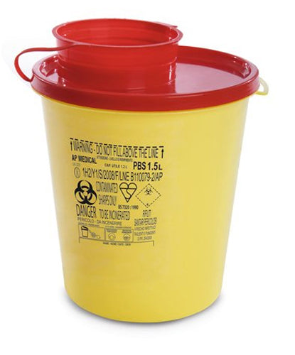 Linha PBS contentor para resíduos - 1,5 L