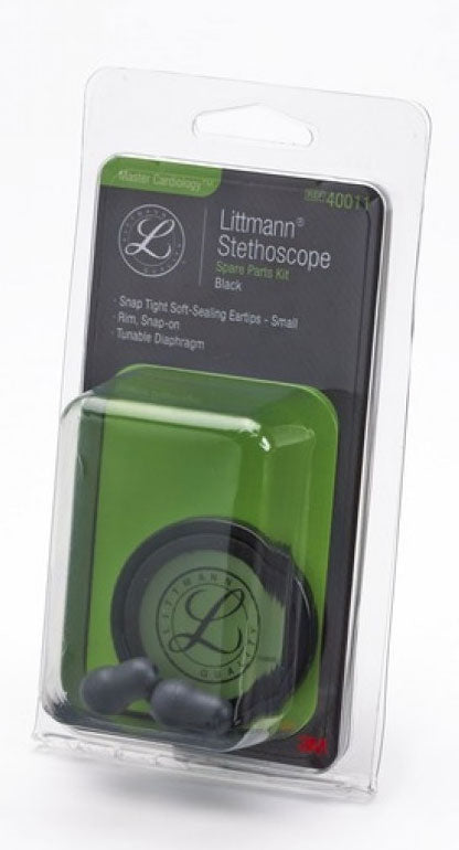 Kit accessórios Littmann 40011 Master Cardiology™ - preto