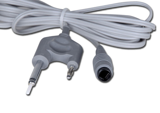 Cabo bipolar ataque UE para bisturis eléctricos MB 120D e 160D