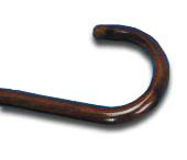 Bengala Giotto com cabo curvo para homem