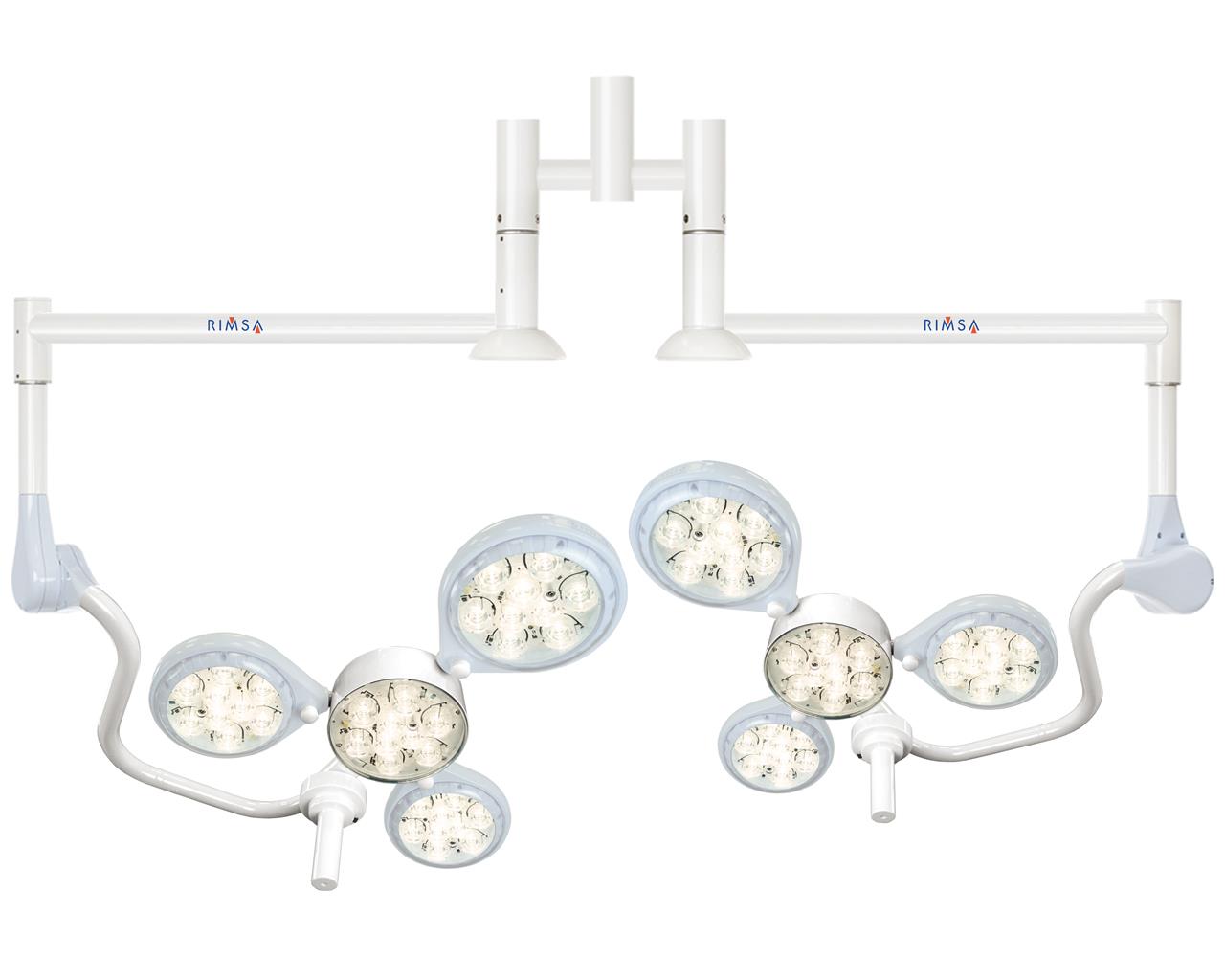 Lâmpada LED Quattroluci - de teto dupla