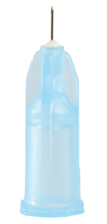 Agulhas para mesoterapia meso-relle 31G 0,26 × 6 mm - azul claro