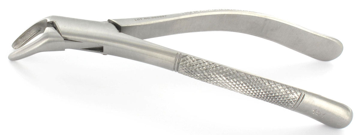 Extraindo o fórceps universal - dentes inferiores e raízes - fig151