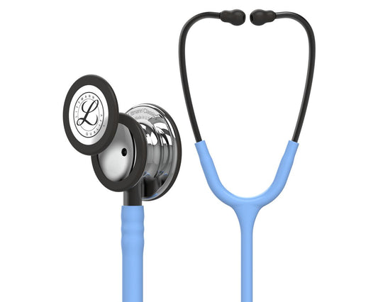 Estetoscópio Littmann Classic III - 5959 - azul céu acabamentos espelho