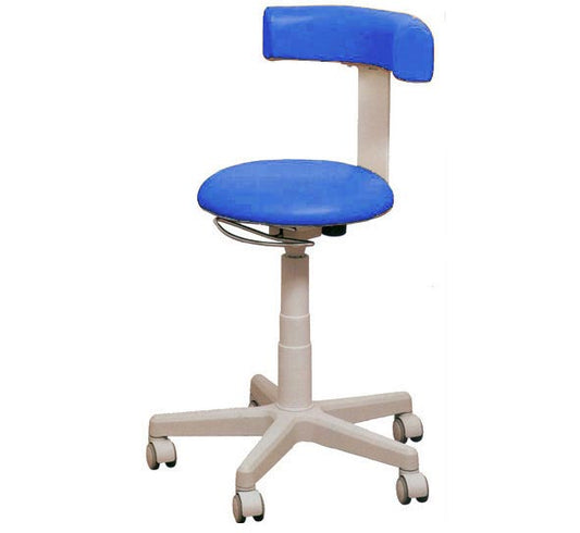 Escabelo Gynex sem anel - azul claro Palm Beach