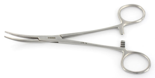 Pinça Crile curva - 16 cm