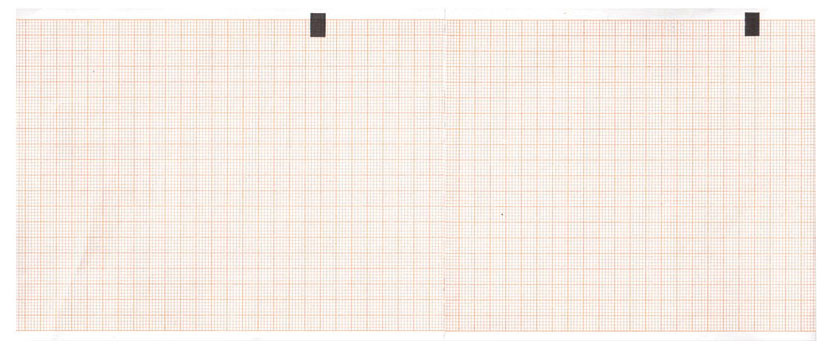 Papel térmico z-fold para ECG ELI 150 Mortara