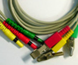 3-LEAD VET CONECTOR TIPO CLIP para code2 101814, 101816 - reposição