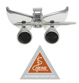 Lupa binocular HEINE definido para 3S LED e ML4 LED HeadLight® - 25x