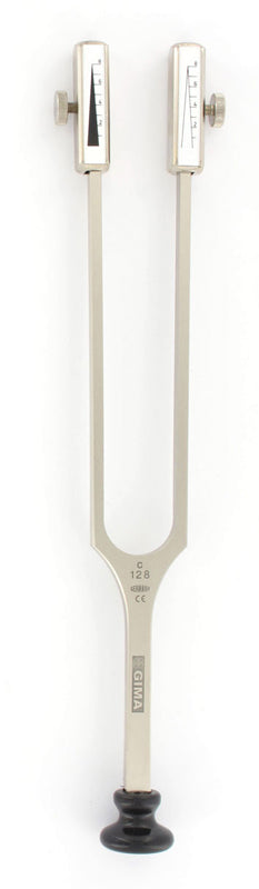 Diapasão para neurólogo Rydel Seiffer - 128 Hz com pesos de 64 Hz