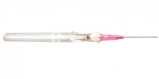 BD Insyte Autoguard Agulhas de cânula sem alas 20G 1,1 × 30mm - Rosa