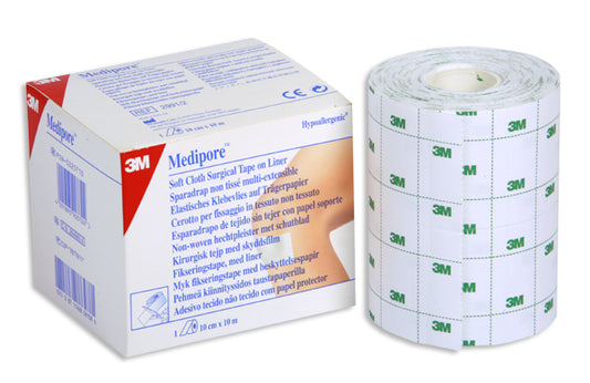 3M™ Medipore™ - 10 cm × 10 m Fita adesiva para curativos - 2991/2