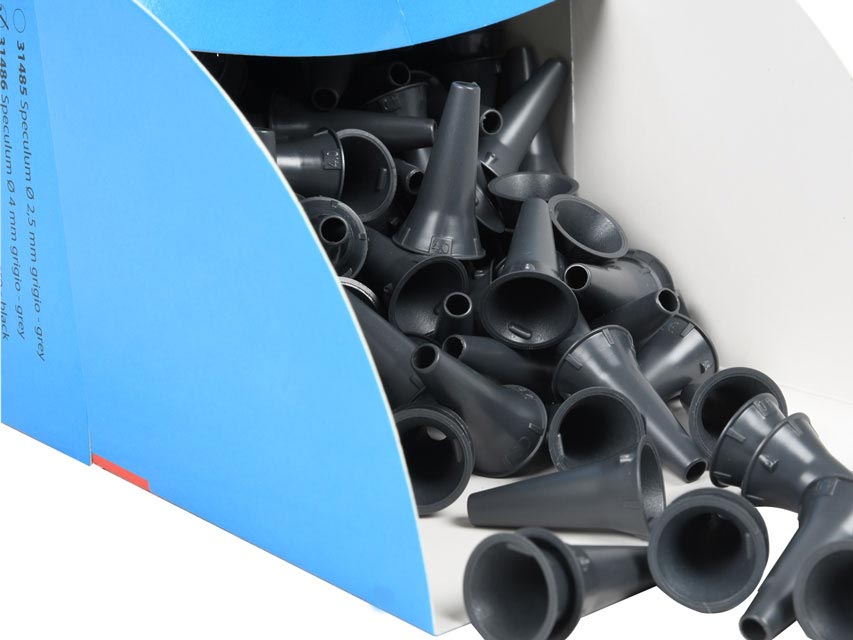 Mini Espéculos descartáveis cinza - Ø 4 mm - 250 peças