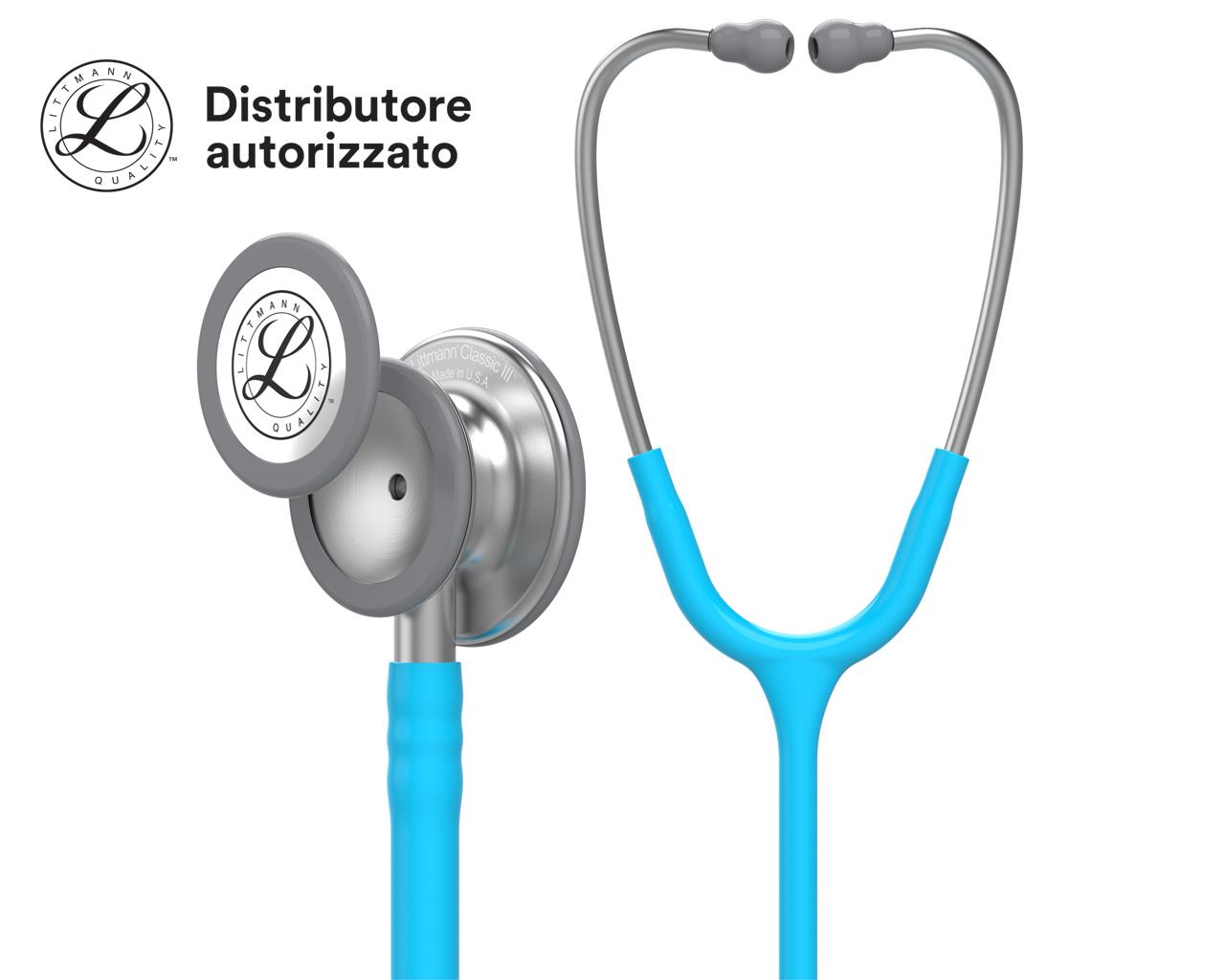 Estetoscópio Littmann Classic III - 5835 - turquesa