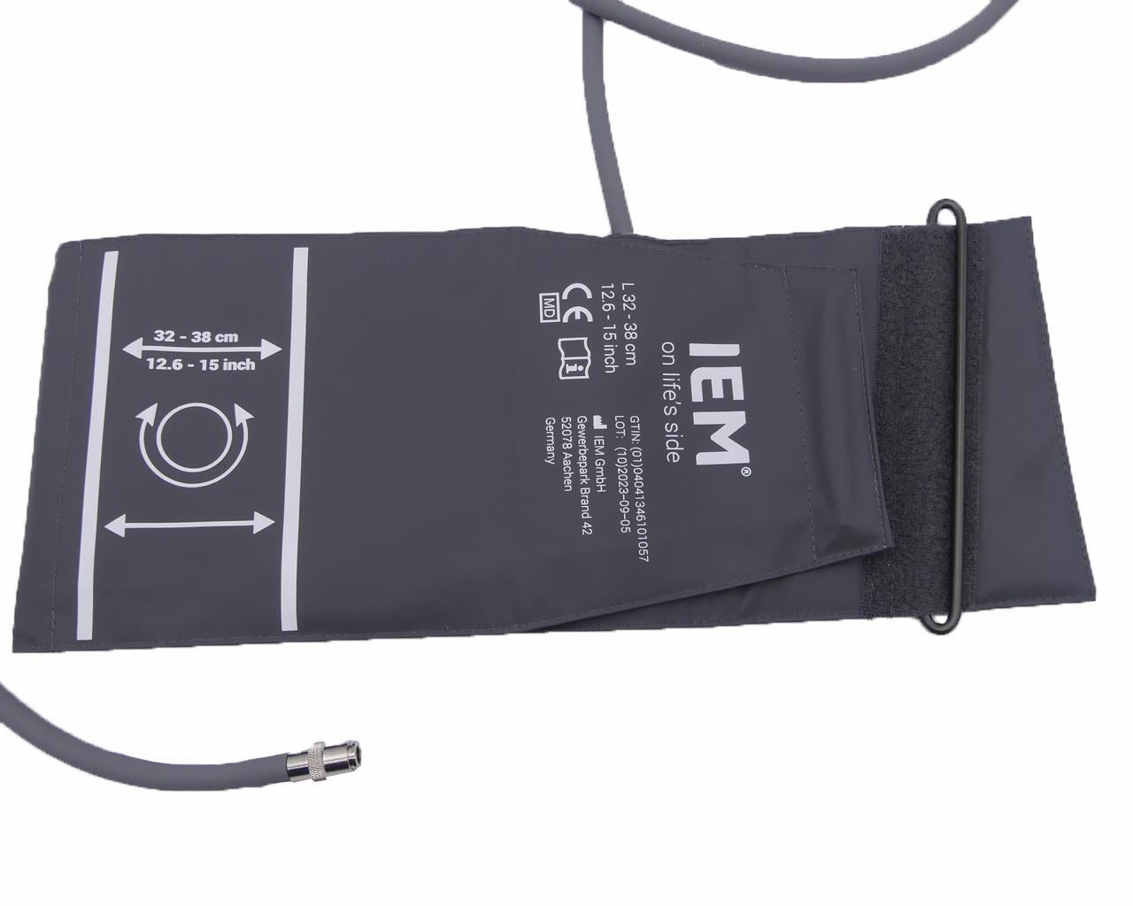 Braçadeira cinza large para MAPA Cardioline walk200b