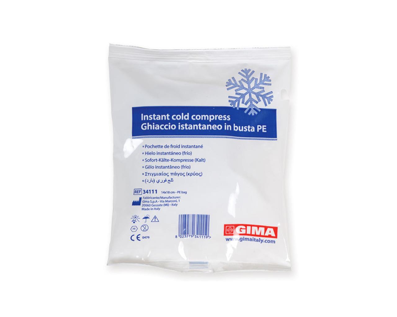 Gelo instantâneo em saca PE