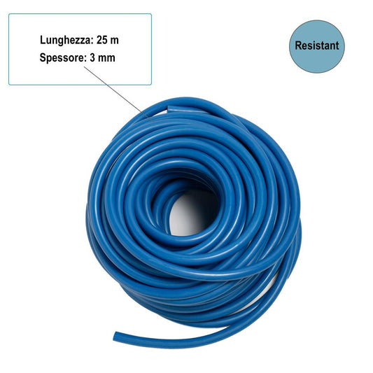 Tubo resistente para exercícios - azul