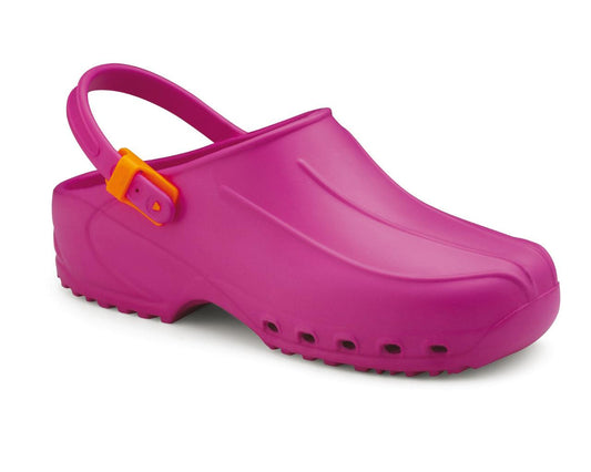 Socas fúcsia ultra-leves sem furos e com fita de segurança - 41