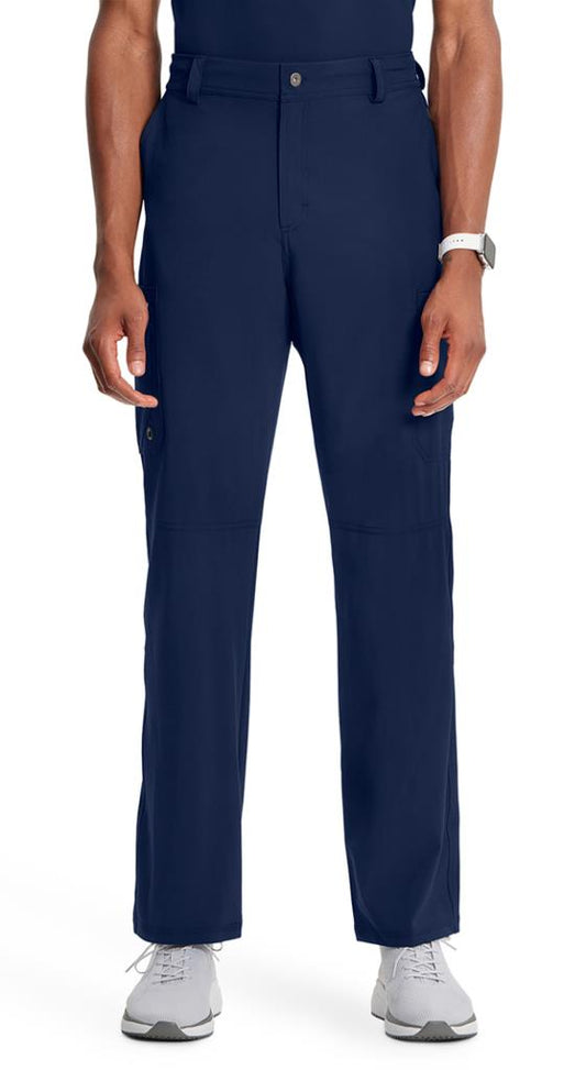 Cherokee Infinity Calças de homem com fecho de correr azul-marinho - tamanho XL