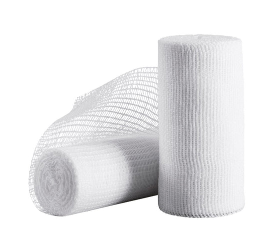 Ligadura de gaze hidrofílica com bainha - 5 m × 20 cm