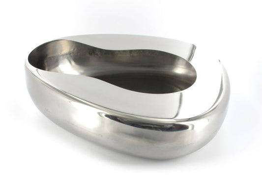 Aparadeira em aço inox - 354 × 289 × 100 mm