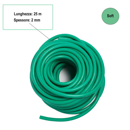 Tubo resistente para exercícios - verde