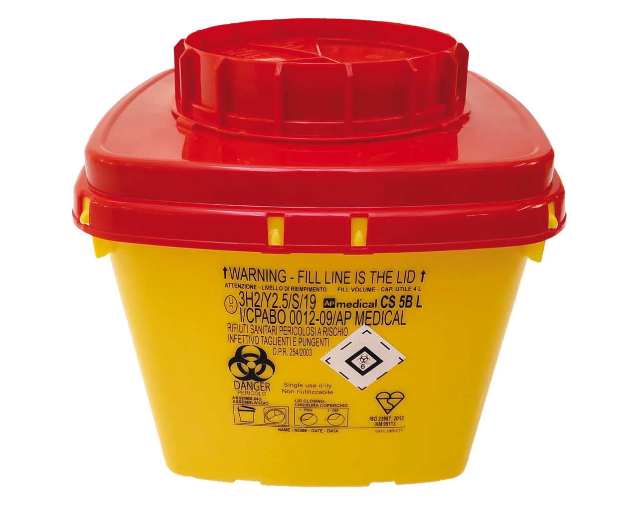 Contentor de resíduos - linha CS Line - 5L