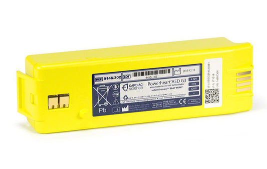 Bateria de lítio para desfibrilador Powerheart G3