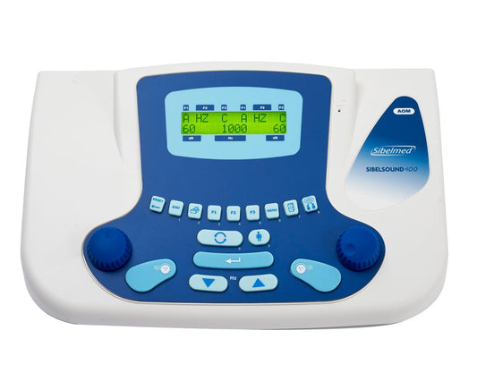Audiometro Sibelsound 400-AOM - aérea, óssea e mascaramento