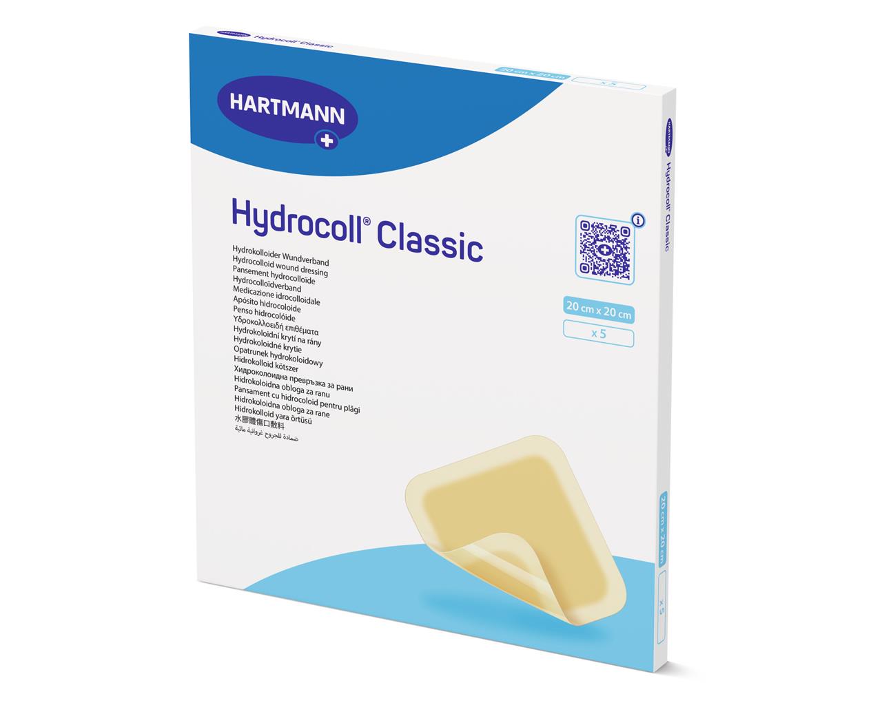 Hydrocoll Classic Penso hidrocolóide estéril - 20 × 20 cm
