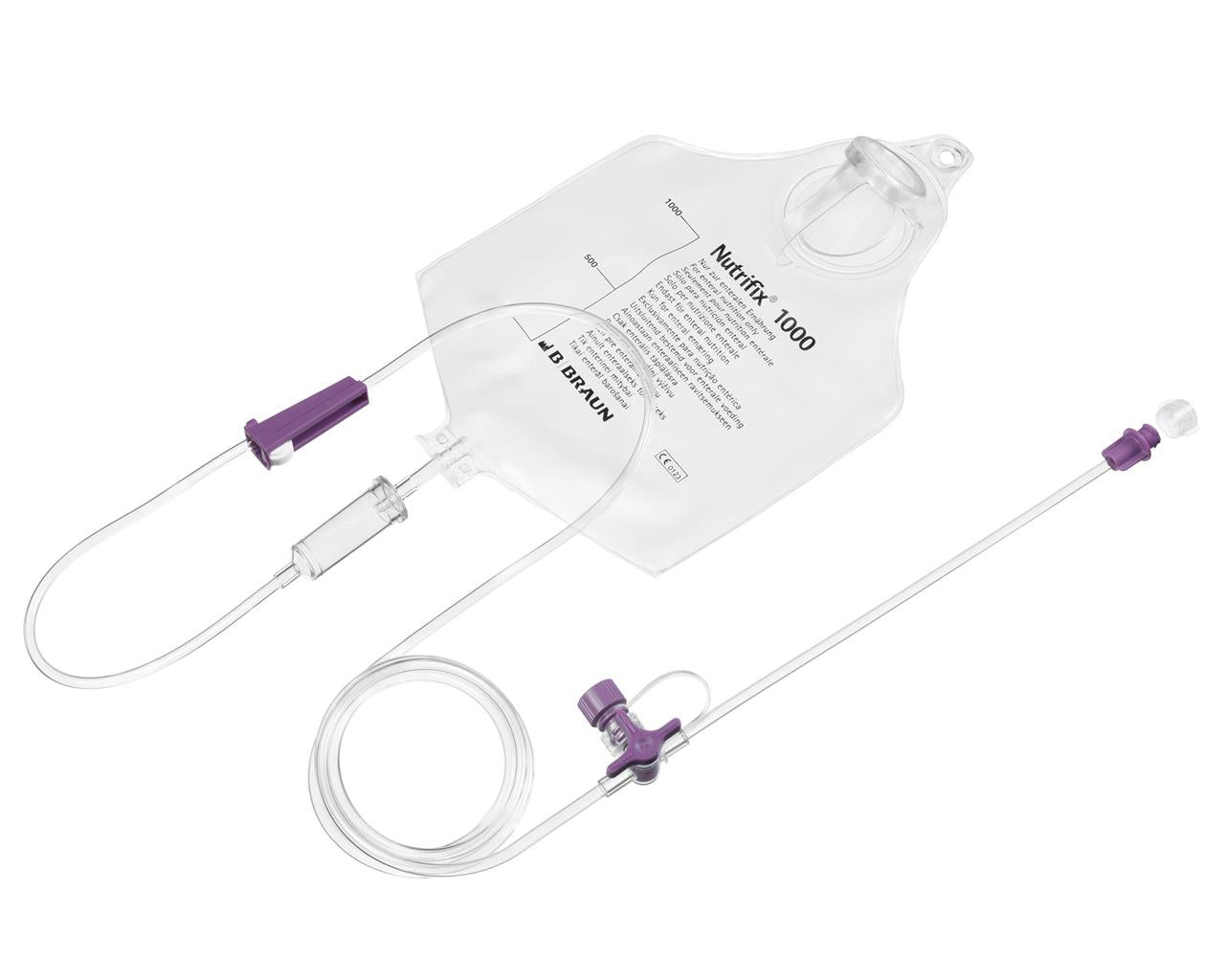 Nutrifix Infusão para nutrição entérica com conetor ENfit e saco de 1000 ml