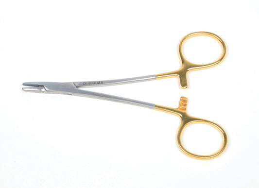 Porta-agulha Derf C.T. - 12 cm