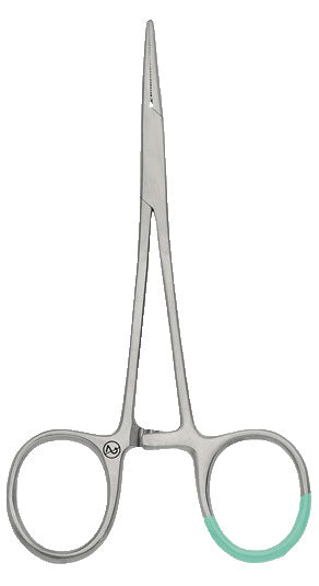 Pinça Hartmann descartável Micro-Mosquito anatómica recta - 12,5 cm