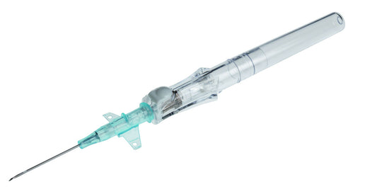 Cateter Venoso Periférico BD Insyte-W™ com Alas 18G × 48mm / 1,3 × 48mm - verde