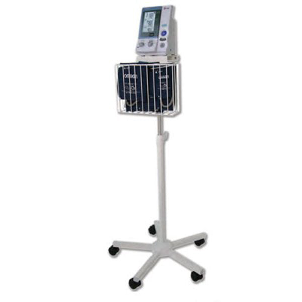 Esfigmomanómetro digital de braço Omron HEM-907 em carrinho