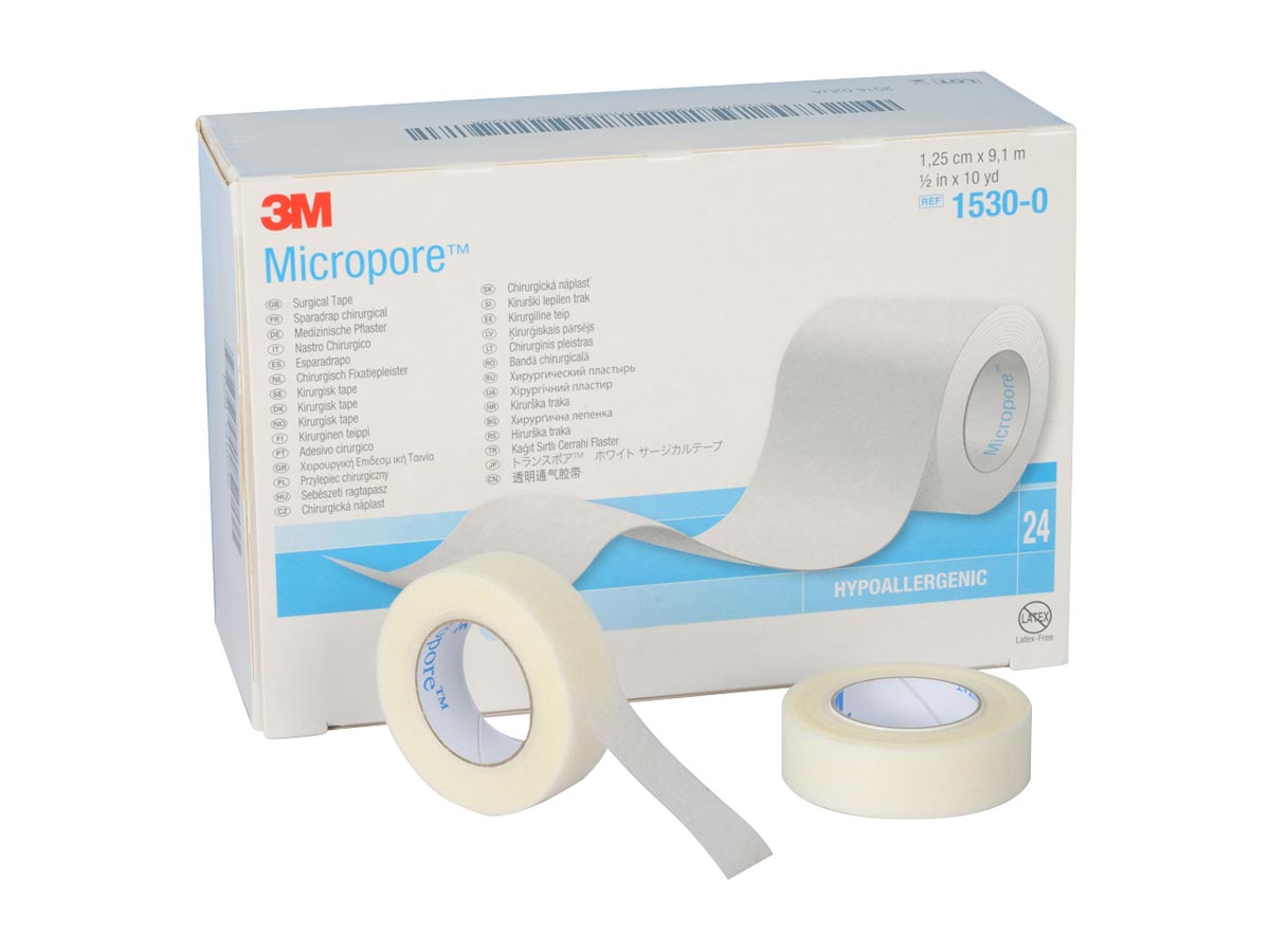3M™ Micropore ™ - 1,25 cm × 9,14 m - 1530-0