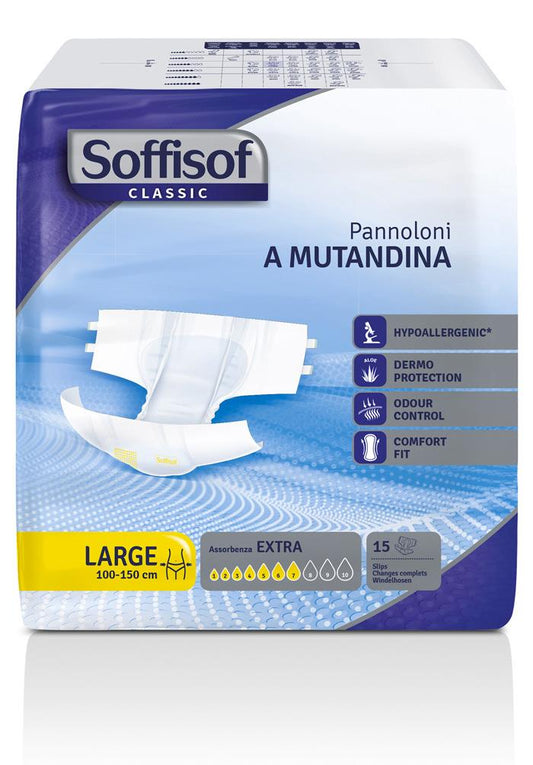 Fralda SoffiSof EXTRA 7 gotas Tamanho L