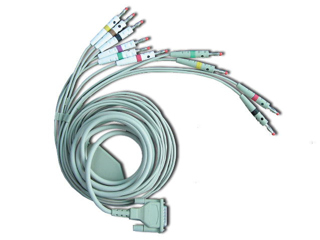 Cabo Ecg 10 terminações para eletrocardiógrafos de várias marcas