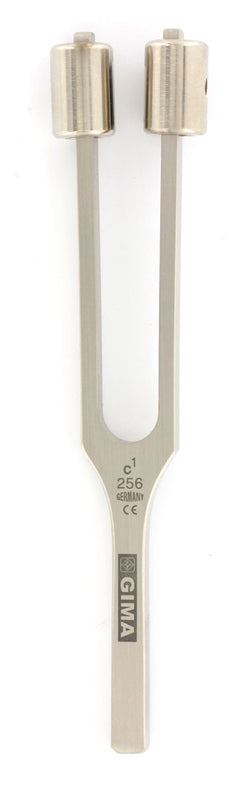 Diapasão para otorrino Liga 256 Hz - com pesos