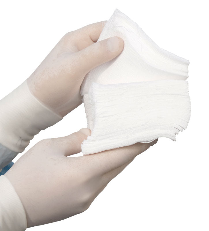 Gaze de algodão 12/8 não estéril embalagens de 1 kg - 40 × 40 cm