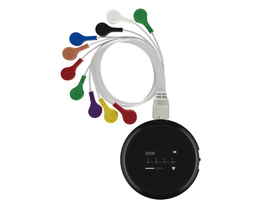 Sistema de monitorização Holter M12 - 12 derivações