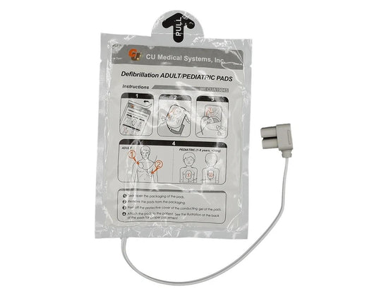 Placas descartáveis adultos para desfibrilador I-PAD CU-SPR